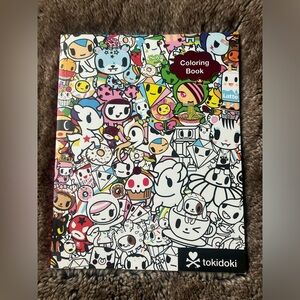 Tokidoki Anime Cartoon Character Coloring Book